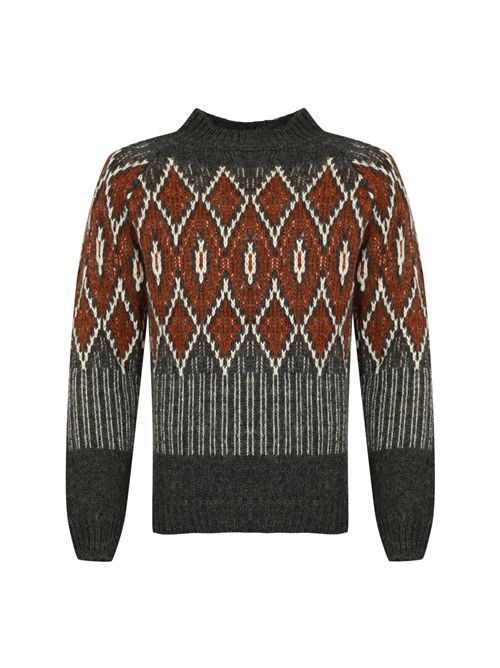 Maglione in misto lana e alpaca DANIELE ALESSANDRINI | DA1FW26M039171